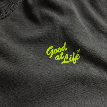 GOOD AT LIFE SS TEE (PEPPER)
