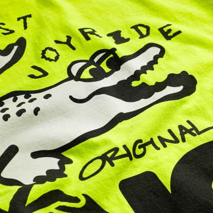ENJOY THE RIDE SS TEE (NEON YELLOW)