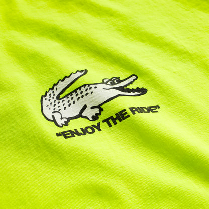 ENJOY THE RIDE SS TEE (NEON YELLOW)